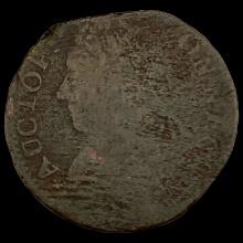This is a 1787 Fugio Cent. NICELY CIRCULATED