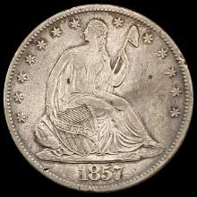 1857-O Seated Liberty Half Dollar NEARLY UNCIRCULATED