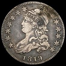 1819 Capped Bust Quarter NICELY CIRCULATED