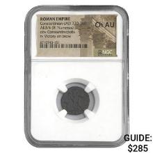Roman Constantinian, AD 330-340 AE3/4 BI Nummus NGC