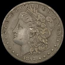 1892-CC Morgan Silver Dollar NEARLY UNCIRCULATED NEARLY UNCIRCULATED