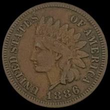 1886 Indian Head Cent CLOSELY UNCIRCULATED