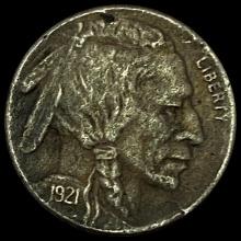1921-S Buffalo Nickel LIGHTLY CIRCULATED
