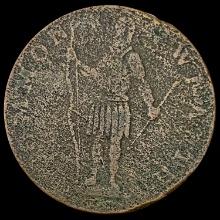 This is a heavily worn coin likely a U.S NICELY CI NICELY CIRCULATED