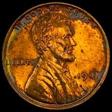 1941 Lincoln Wheat Cent CHOICE PROOF