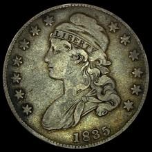 1835 Capped Bust Half Dollar NICELY CIRCULATED