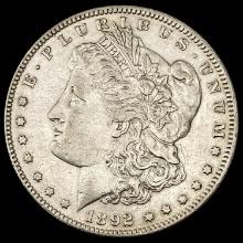 1892 Morgan Silver Dollar CLOSELY UNCIRCULATED