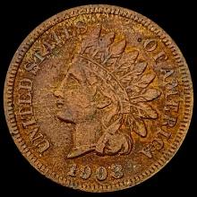 1908-S Indian Head Cent NEARLY UNCIRCULATED