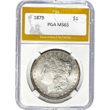 1879 Morgan Dollar PGA MS65