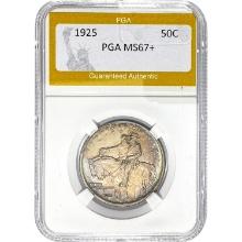 1925 Stone Mountain Half Dollar PGA MS67
