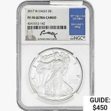2017-W Silver Eagle NGC PF70 UC