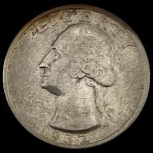 1932-S Washington Quarter CHOICE AU