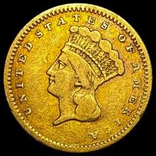 1856 Rare Gold Dollar CLOSELY UNCIRCULATED