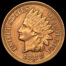 1888 RED Indian Head Cent UNCIRCULATED