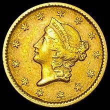 1853 Rare Gold Dollar CLOSELY UNCIRCULATED
