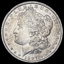 1897-O Morgan Silver Dollar CHOICE AU