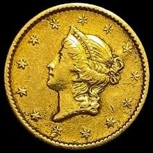 1852 Rare Gold Dollar CLOSELY UNCIRCULATED