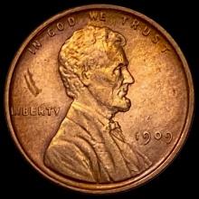 1909 RED Wheat Cent UNCIRCULATED