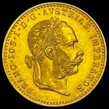 1915 GOLD FRANC. UNCIRCULATED