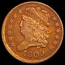 1809 Classic Head Half Cent UNCIRCULATED