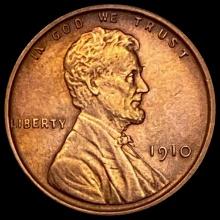 1910 RED Wheat Cent UNCIRCULATED