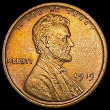 1919 RD Wheat Cent UNCIRCULATED