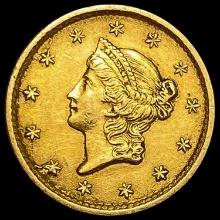 1852 Rare Gold Dollar CLOSELY UNCIRCULATED