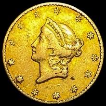1849 Rare Gold Dollar CLOSELY UNCIRCULATED
