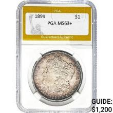 1899 Morgan Silver Dollar PGA MS63+