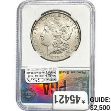 1880-O Morgan Dollar PGA MS63+