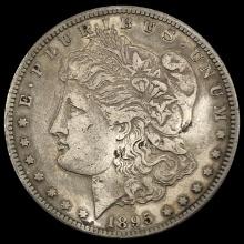 1895-S Morgan Silver Dollar NEARLY UNCIRCULATED