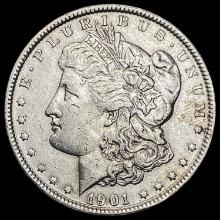 1901 Morgan Silver Dollar CLOSELY UNCIRCULATED
