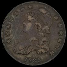 1835 Capped Bust Half Dollar NEARLY UNCIRCULATED