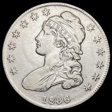 1836 Capped Bust Half Dollar CLOSELY UNCIRCULATED