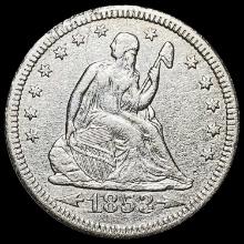 1853-O Seated Liberty Quarter NEARLY UNCIRCULATED NEARLY UNCIRCULATED