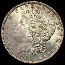 1891 Morgan Silver Dollar CHOICE BU