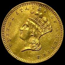 1862 Indian Princess Head Dollar HIGH GRADE