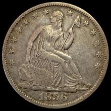 1856-O Seated Liberty Half Dollar LIGHTLY CIRCULATED