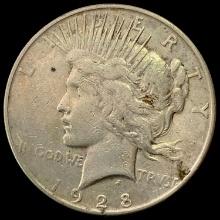 1928 Peace Dollar LIGHTLY CIRCULATED