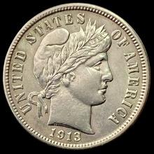 1913 Barber Dime UNCIRCULATED