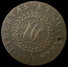 1785 Nova Constellatio Copper Coin NICELY CIRCULATED