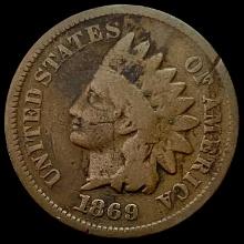 1869 Indian Head Cent LIGHTLY CIRCULATED