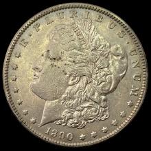 1890-CC Morgan Silver Dollar CLOSELY UNCIRCULATED