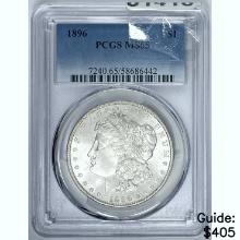 1896 Morgan Dollar PCGS MS65 SILVER