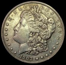 1903-S SILVER Morgan Dollar ABOUT UNCIRCULATED