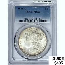 1885-O Morgan Dollar PCGS MS65 SILVER