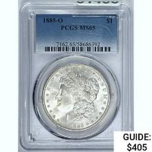 1885-O Morgan Dollar PCGS MS65 SILVER