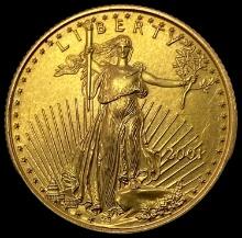 0.25 oz 2001 GOLD American Eagle $10 SUPERB GEM BU