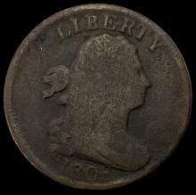 1809 Copper Half Cent LIGHTLY CIRCULATED