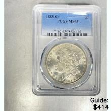 1885-O Morgan Dollar PCGS MS65 SILVER